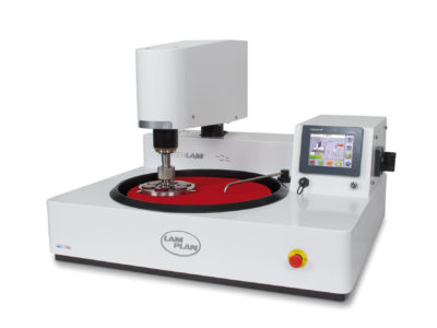 MASTERLAM 1.1 Large diameter, automatic polishing machine with central pressure and motorised oscillating head